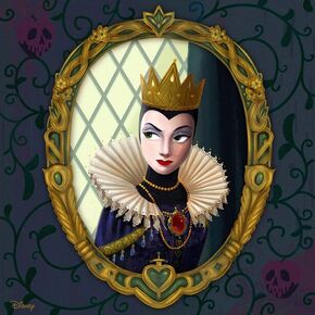 Disney Villain Portraits The Evil Queen