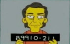 Dwight's mugshot.
