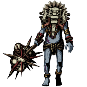 Giant Majini in Minna to BIOHAZARD Clan Master.