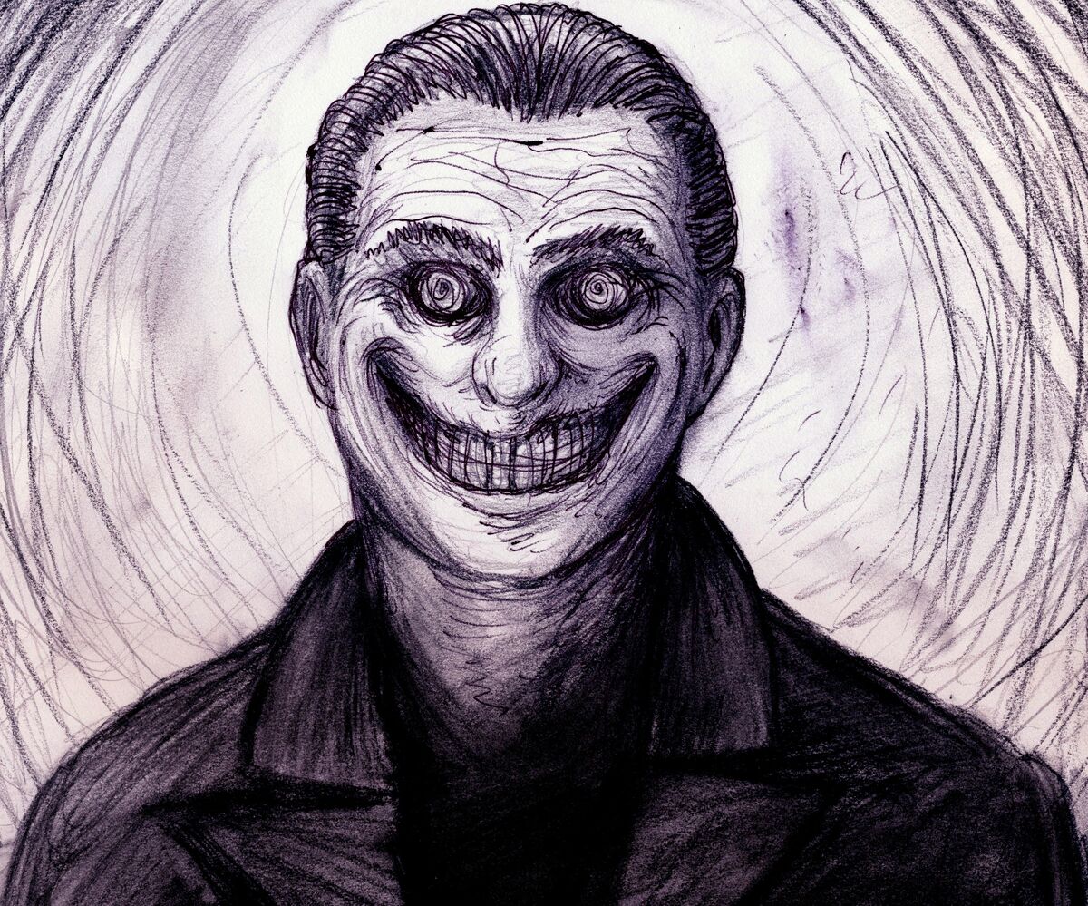 creepy smiley face guy