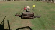 The Lawnmower Chasing The Van