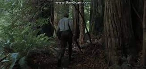 Dieter lost in the woods before he finds the compys.