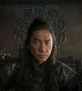 Tony Leung Chiu-wai as the Mandarin in Shang-Chi and the Legend of the Ten Rings.