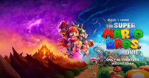 Bowser on the extended poster of the movie