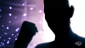 Hawk Moth, unmasked and in silhouette.