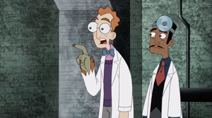 Bringdown berating Rodney for using his name as an insult towards Doofenshmirtz.