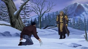 Wolverine meets with his old partner.