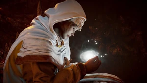 Maiden Astraea (2020).jpg (118 KB) Maiden Astraea in the PlayStation 5 remake of Demon's Souls.