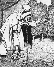 An illustration of Mombi in the original book.