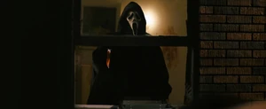 Ethan after killing Anika, looking at Sam.
