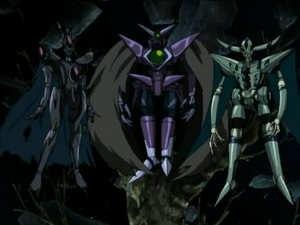 Dark Oak, Black Narcissus, and Pale Bayleaf preparing to become Final Mova.