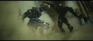 Lockdown fighting Optimus Prime.
