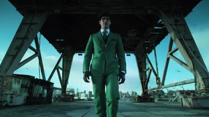Nygma leaves Oswald behind, starting his life as the Riddler.