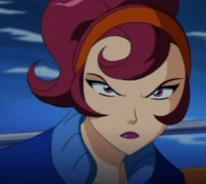 Jayne snarling at Jerry and the spies, swearing revenge (won't happen)