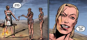 Steve rejects her own humanity in order to become one of The Crossed.