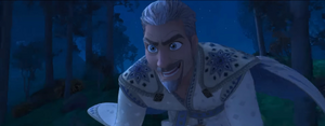 King Magnifico's evil grin.