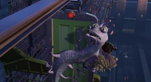 Randall sees Sulley coming.