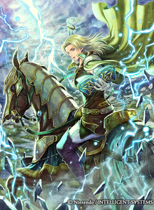 Selena in Fire Emblem 0 (Cipher).