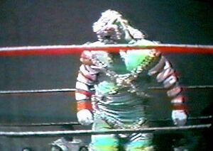 Christmas Creature, a early prototype of Kane, shown in 1992.