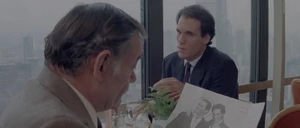 Keller finding out the truth about Brenner from a crooked Miami police informant