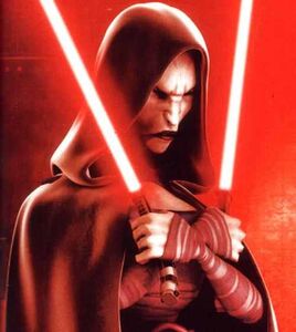 Ventress as Dooku's apprentice.