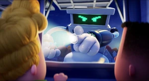 Poopypants looks for George and Harold.