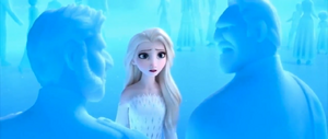 Elsa horrified to learn that Runeard distrusts the Northuldrans because of their connection to magic.