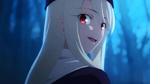 Illya in the Unlimited Blade Works.