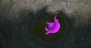 Lady Arzani in the dungeon.