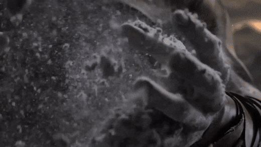 God Of War Stranger Baldur Punched Kratos GIF