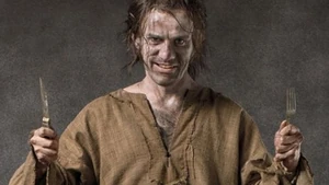Sawney Bean as he appears in Edinburgh Dungeons
