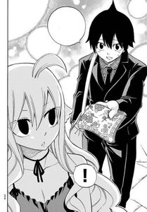 Zeref and Mavis reincarnated in the manga.