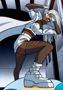 White Cat from the webtoon Red Hood and the Outlaws