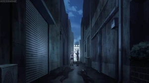 Ellen after "saving" Origami from the false attempt murder.