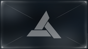 A logo of the Abstergo Industries.