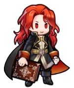 Arvis' sprite of Fire Emblem Heroes.