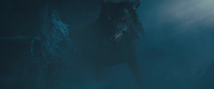 Diaval as a Wolf