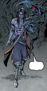 Kayn wielding Rhaast in the Zed comic.