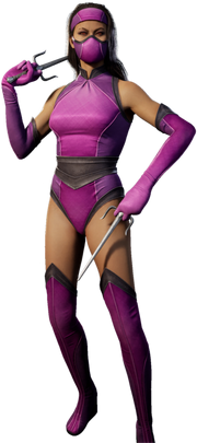 The "Klassic" version of Mileena from Mortal Kombat 1.