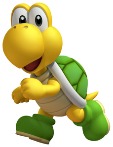 A Koopa in Super Mario 3D World.