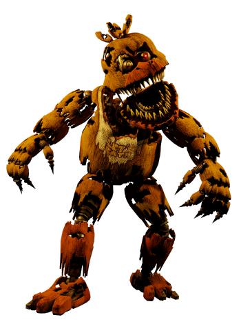 NIGHTMARE CHICA JUMPSCARE  Five Nights at Freddy's 4 