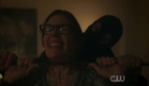 Jennifer being strangled to death.