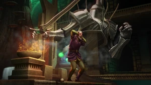 Sheogorath becoming Jyggalag.jpg (269 KB) As the Greymarch approached, Sheogorath's memories as Jyggalag began to overwhelm him.