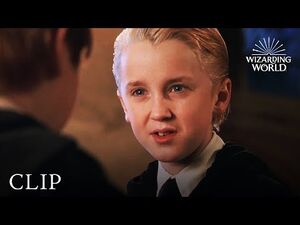 Draco Malfoy Introduces Himself To Harry - Harry Potter and the Philosopher's Stone