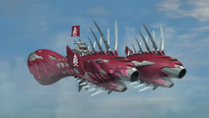 Basco's personal ship, the Free Joker.