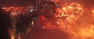 Surtur vs Hela.