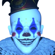 Martin Greywhinder Mask.png (94 KB) The mask of Martin's clown persona.