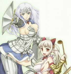 Aldra with her younger sister Annelotte