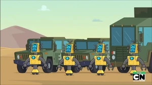 Beartop Mabelow's army of Cyber Goons.