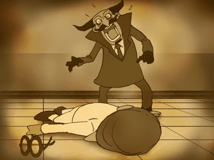 Don Paolo found Simon's unconscious body.